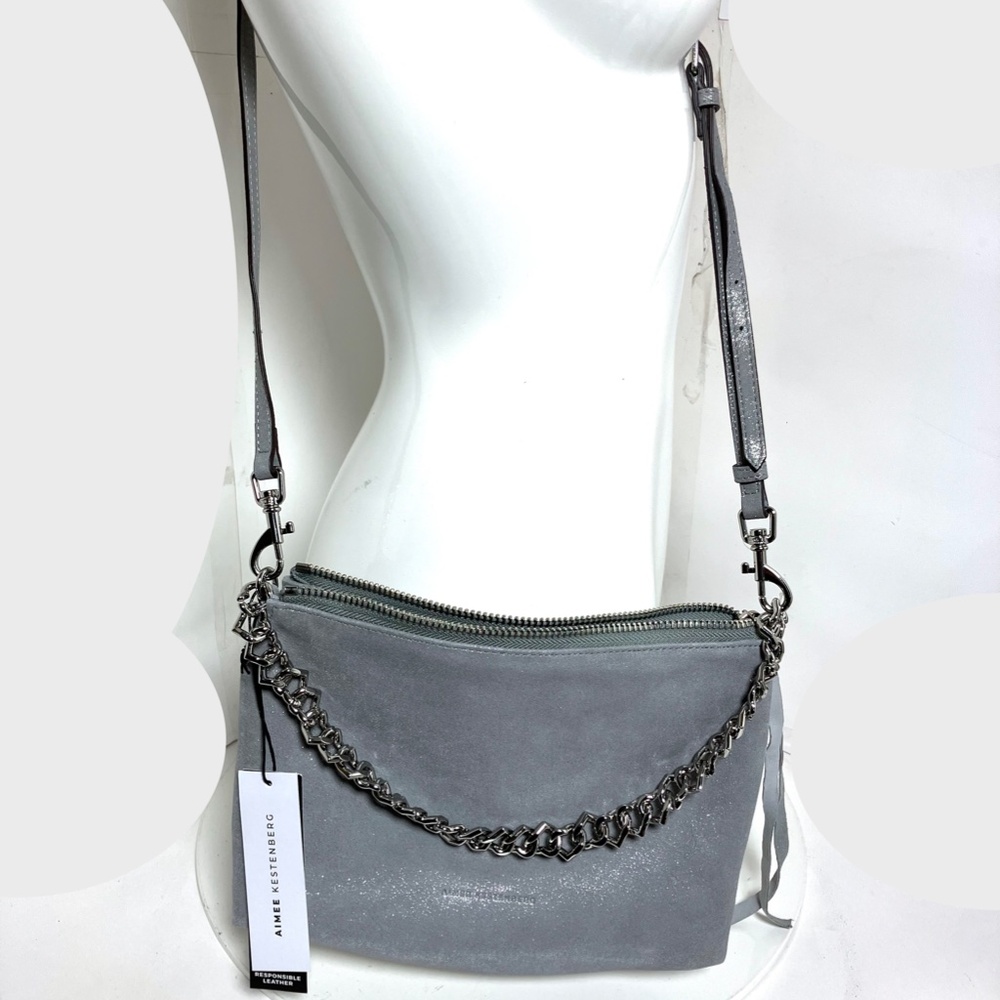 AIMEE KESTENBERG CONVERTIBLE LEATHER BAG NWT $198.00